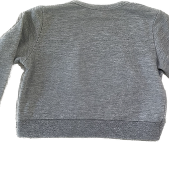 Back design detail of size 6 Carinhoso girls jumper