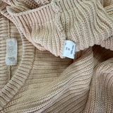 Baby O the Label, Beige Knit Sweater, EUC, Size 3