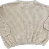 Baby O the Label, Beige Knit Sweater, EUC, Size 3