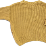 Baby O the Label, Mustard Knit Sweater, EUC, Size 3