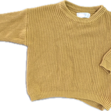 Baby O the Label, Mustard Knit Sweater, EUC, Size 3