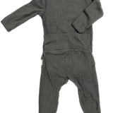 Bonds, Charcoal Ribbed Outfit, FUC*, Size 000 (0-3)