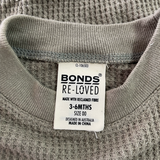 Bonds, Re-loved Olive Waffle Top, EUC, Size 00 (3-6m)