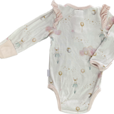 Child of Mine, Bunny Princess Organic Onesie, GUC, Size 00 (3-6m)