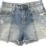 Cotton On, Girls Rugged Look Jean Shorts, GUC, Size 6