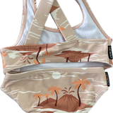 Crywolf Bikini - Sunset Lost Island, EUC, Size 3