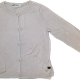 H&M, Girls Cream Cardigan, FUC, Size 5
