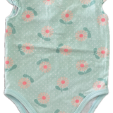 Sprout, Essential Floral Bodysuit, GUC, Size 00 (3-6m)