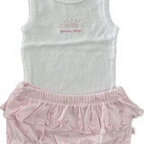 Marquise, Sunny Days Singlet and Bloomer Set, GUC, Size 00 (3-6m)