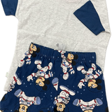 Peter Alexander Jnr, Mickey Glow in Dark PJ Set, NWT, Size 6