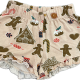 Cotton On, Ginger Bread Christmas PJ Bottoms, FUC*, Size 3