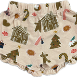 Cotton On, Ginger Bread Christmas PJ Bottoms, FUC*, Size 3