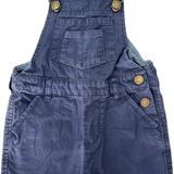 Zara, Boys Navy Short Overalls, GUC, Size 0 (9-12m)