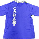 Calvary Christian College, Polo Top w/School on back, GUC, Size 8
