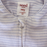 SEED HERITAGE, Rib Bear Zipsuit, GUC, Size 000 (0-3m)