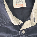 Leroy, Boys Navy Collared Tee, GUC, Size 2