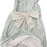 EdgeHill Collection, Duck Egg Blue Layered Sundress, FUC*, Size 6