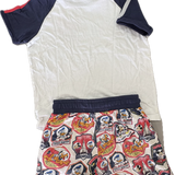 Peter Alexander Jnr, Mickey Space PJ Set, GUC, Size 8