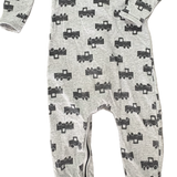 Bonds, Grey Truck Wondersuit, G-FUC, Size 1 (12-18m)