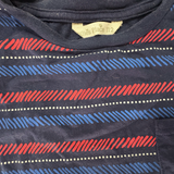 Ollie's Place, Boy's Navy Blue T-shirt With Geometric Print, GUC, Size 12