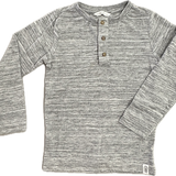 Ollie's Place, Boys Grey Long Sleeve Top, *G-FUC, Size 5