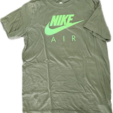 Nike, Boys Logo Green Shirt, EUC, Size L (14-16)