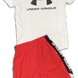 Under Armour, Boys Logo Outfit, *G-FUC, Size Medium (10-12)