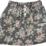 Country Road, Girls Vintage Print Denim Skirt, GUC, *Size 14
