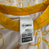 Bonds, Roomies Short Sleeve Bodysuit, EUC, Size 1
