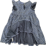 Next, Girls Blue Patterned Dress, EUC, Size 1+ (18-24mo)