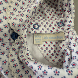 JoJo Maman Bebe, Girls Floral Collared Top, EUC, Size 1+ (18-24m)