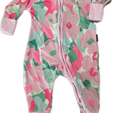 Bonds, Pink Camo Wondersuit, GUC, Size 000 (0-3m)