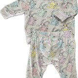 Peter Alexander Jnr, Baby PJ Set w/Bunnies, EUC, Size 000