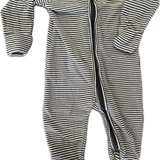 Bonds, Black Striped Wondersuit, GUC, Size 00 (3-6m)