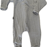 Bonds, Black Striped Wondersuit, GUC, Size 00 (3-6m)