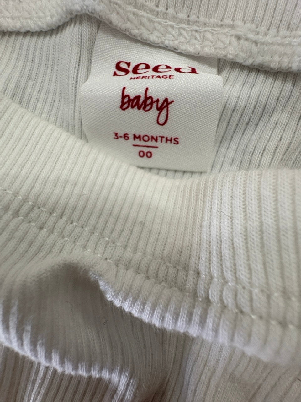 Seed Heritage Core Rib Logo Legging, EUC, Size 00 (3-6m) – Dream Nu