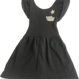 Next, Girls Grey Dress w/Star, GUC, Size 2-3