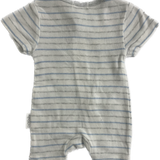 Purebaby, Boys Striped Romper, EUC, Size 0000 (Newborn)