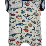 Jack & Milly, Boys Sea Romper, GUC, Size 00 (3-6m)