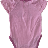 Jack & Milly, Girls Bird Bodysuit, GUC, Size 00 (3-6m)