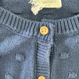 MaMer, Navy Cardigan, FUC*, Size 2-3