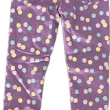 Milkshake, Girls Purple Jeans w/Polka-dots, FUC*, Size 8