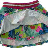 Mini Boden, Girls Jungle Skirt w/ Built-in Bloomers, FUC, Size 5
