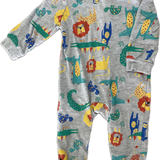 Minoti, Boys Jungle Onesie, EUC, Size 000 (0-3m)