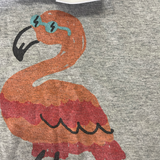 Minti, Rolling Flamingo Tee, EUC, Size 7