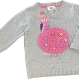 Mysterious Hut, Flamango Knit Sweater, FUC*, Size 8Y