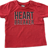 Ollie's Place, Heart Breaker Red Top, EUC, Size 2