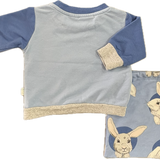 Peter Alexander Jnr, Bunny PJ Top with Bag (missing bottoms), EUC, Size 00