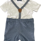 Peter Rabbit, Baby Rabbit Dressy Romper, GUC, Size 1 (12-18m)