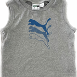 Puma, Boys Grey Tank, EUC, Size 0 (6-9m)